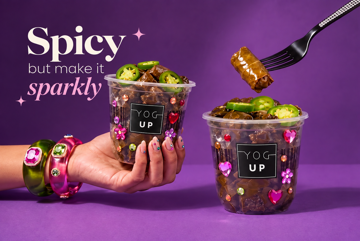 Spicy but make it Sparkly